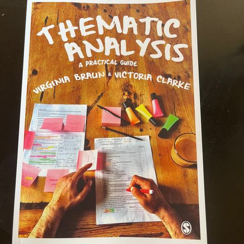 Thematic analysis - Braun & Clarke