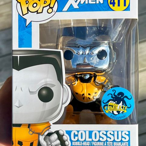 Funko Pop! Colossus (X-Force | Chrome) [LACC] | Marvel (411)