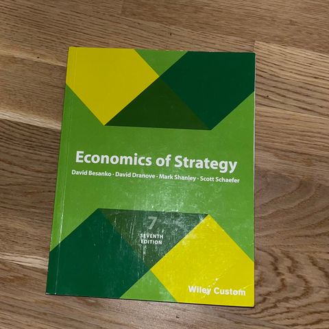 Economics of strategy