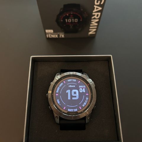 Garmin Fenix 7X Solar, 51mm, strøken