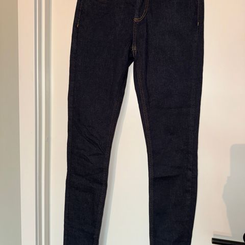 Only blush mid stay blue jeans str xs x 32