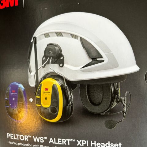 Peltor WS Alert XPI med batterilader selges