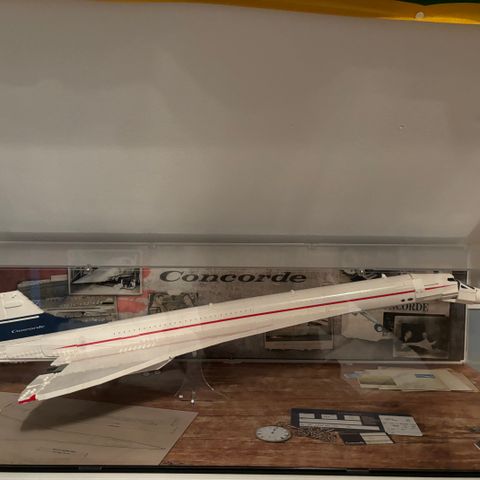 Lego  Ideas 10318 Concorde + Limited edition display case