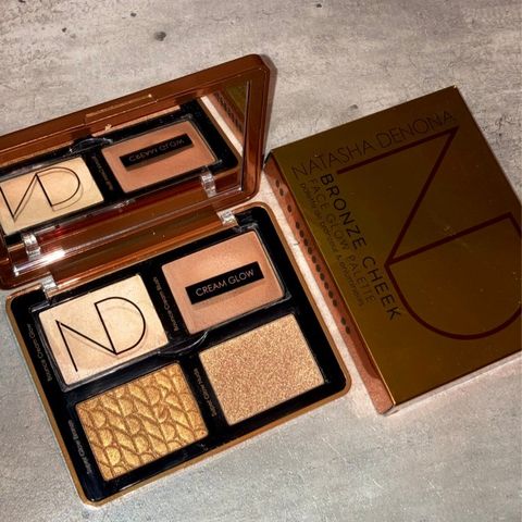 Natasha Denona Bronze Cheek Face Glow Palette