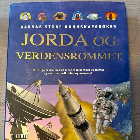 Jorda og verdensrommet - barnebok