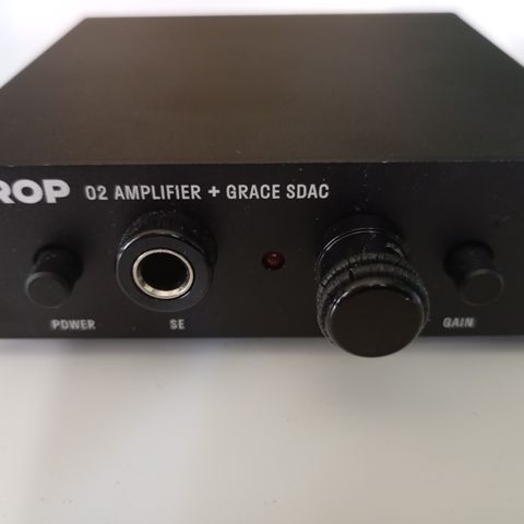 Drop 02 amplifier + grace sdac