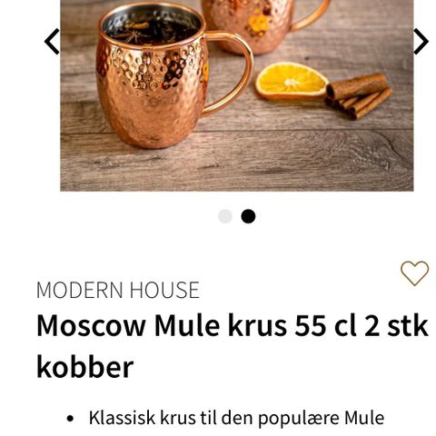 To Moscow Mule krus