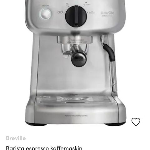 Breville mini barista VCF125 espressomaskin