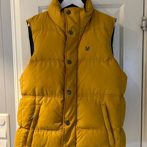 Crew Clothing Men's Quilted Down Filled Reversible Gilet Str L