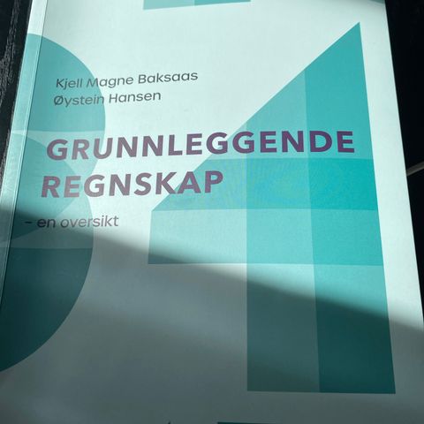 Grunnleggende regnskap