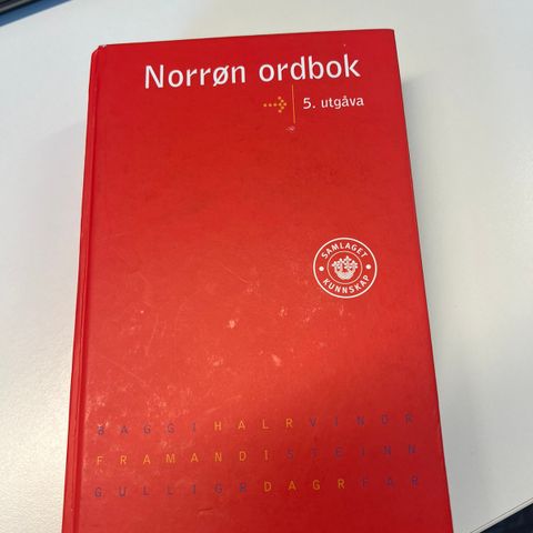 Norrøn ordbok