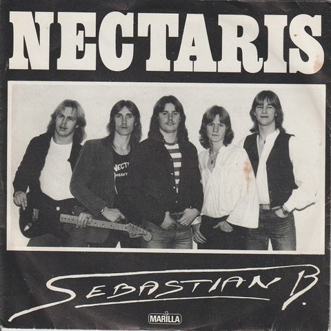 Nectaris " Sebastian B / Allt Mellan Himmel Och Jord " Single selges for kr.50