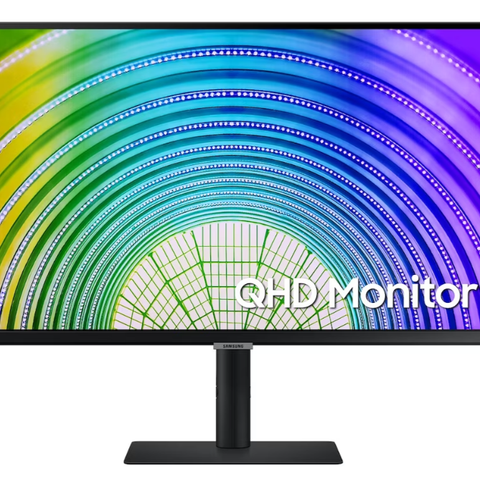 Samsung 27" skjerm m/USB-C, 2560x1440 IPS, 4ms, 1000:1, HDR10, Pivot, LAN