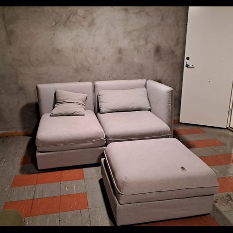 IKEA Vallentuna sovesofa.