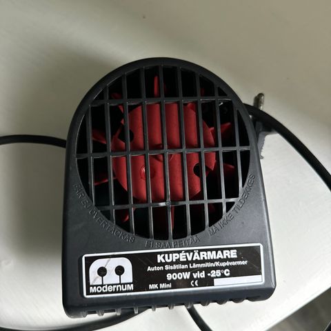 Kupevarmer 900w uptil -25