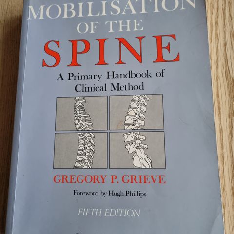 Mobilisation of the spine