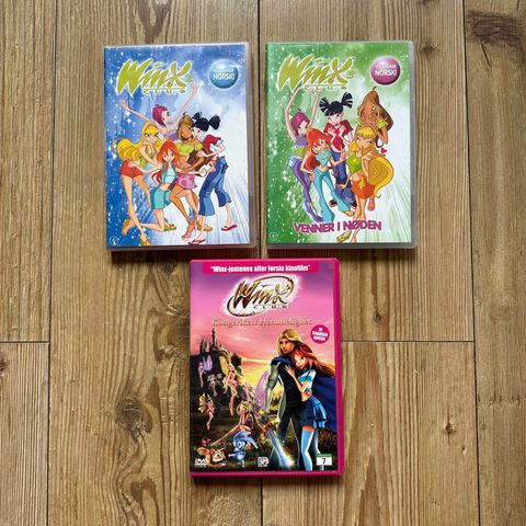 WINX CLUB filmer på DVD