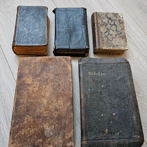 Salmebøker / Bibel / Novellebok fra 1800 tallet