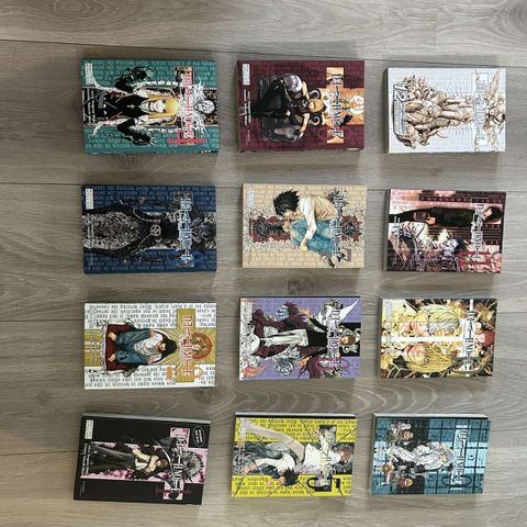 Death Note manga 1-12