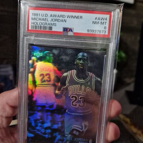 Michael  Jordan PSA 8 Award Winner Holograms