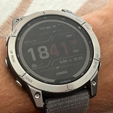 Garmin Fenix 7x Pro Saphire Solar Titanium 51mm