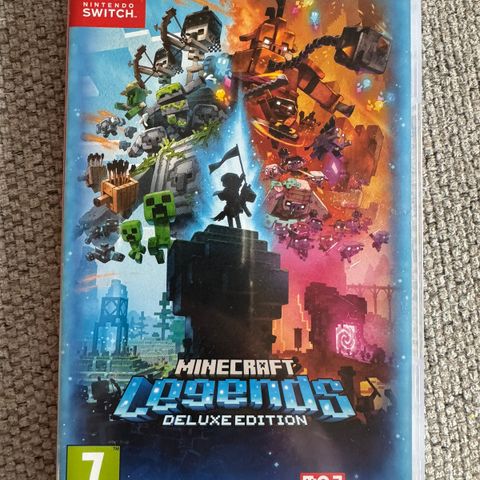 Nintendo switch spill / Minecraft Legends Deluxe edition