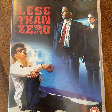 [DVD] Less than Zero - 1987