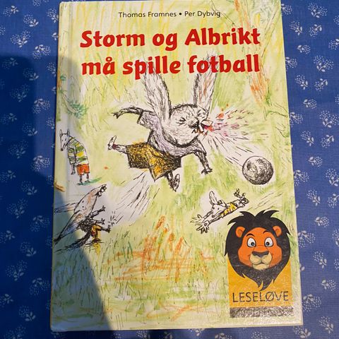 Storm og Albrigt må spille fotball - leseløve