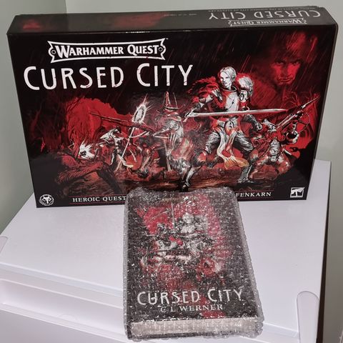 Warhammer Quest - Cursed City med bok