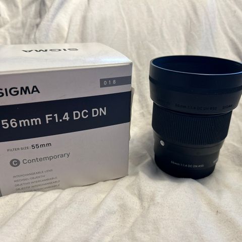 Sigma 56mm F1.4 DC DN til Sony E