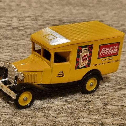 Ford Model A Van med Coca-Cola reklame