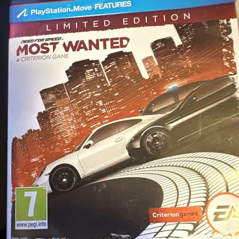 Playstation 3 - Need for speed most wanted. Limited edition