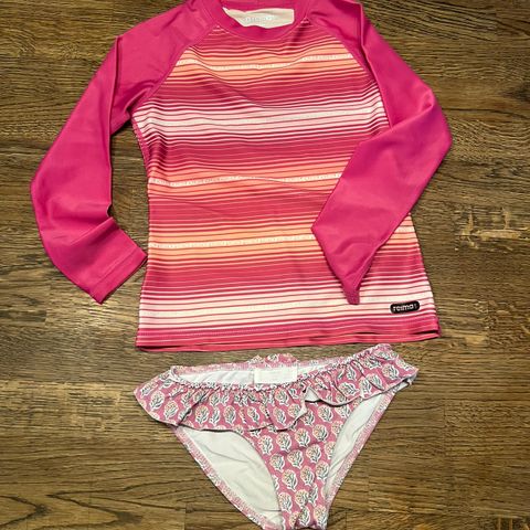 Reima UPF and Mango swimming pants, for height 98-104