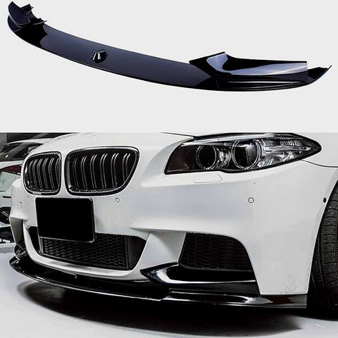 Ny Bmw F10 F11 frontleppe spoiler framfanger grill