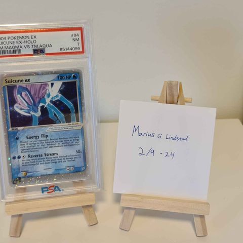 Suicune ex 94/95 Holo - PSA 7