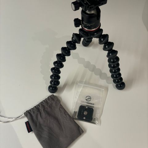 Joby Gorillapod 3k + Sunwayfoto XB-28