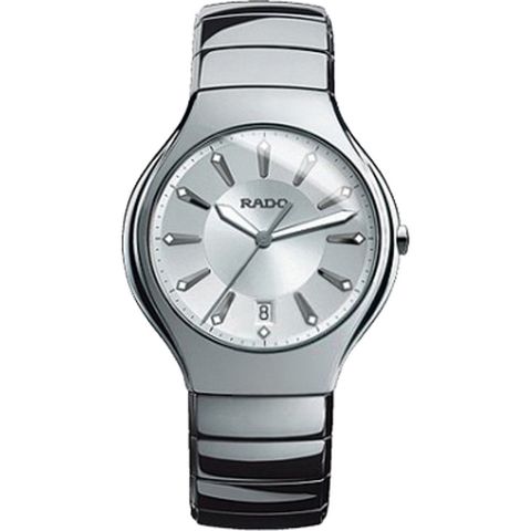 Rado True Ceramic Sølv Herreklokke