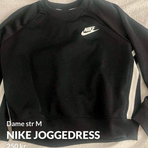 Nike joggedress til dame str M