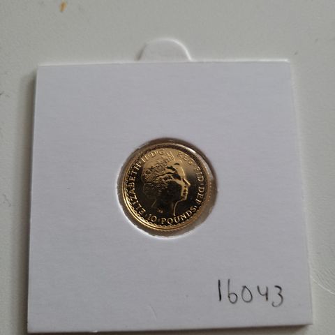 Gullmynt 1/10 oz Britannia