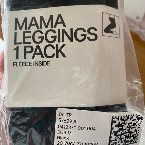 Nye mamma leggings med fleece