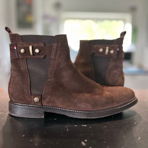 Tommy Hilfiger brown leather boots Str 41