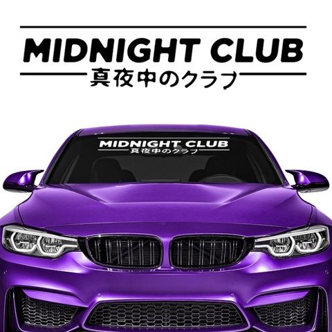 Midnight club Klistremerke