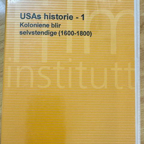 USA historie 1 koloniene blir selvstendig (1600-1800) 🇺🇸