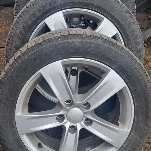 205/55R16 5x112 Komplett vinterhjul Golf