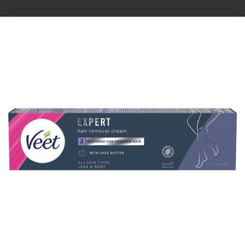 2 stk Veet Expert Hair Removal Cream