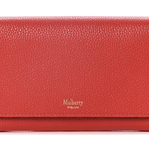 Mulberry Continental French Wallet i ekte skinn