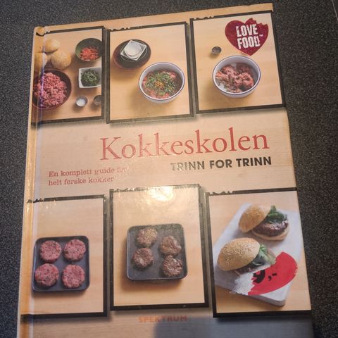 Fin  mat bok: kokkeskolen bok for studenter .