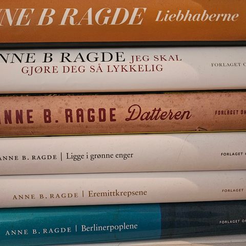 Anne B. Ragde, 6 bøker