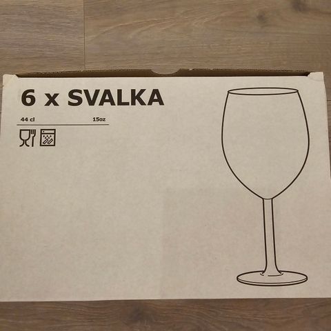 Svalka vinglass