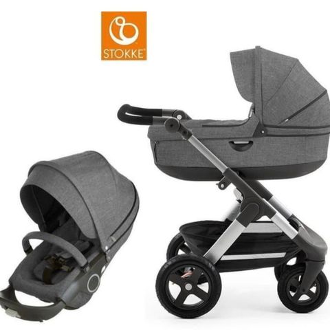 Stokke Trailz med ekstrautstyr